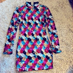 Fashion nova sequence dress